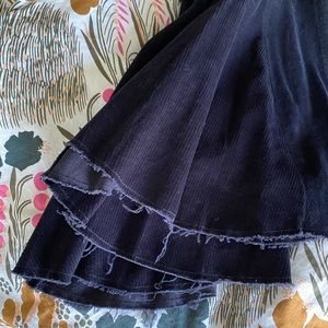 Free People Corduroy skirt